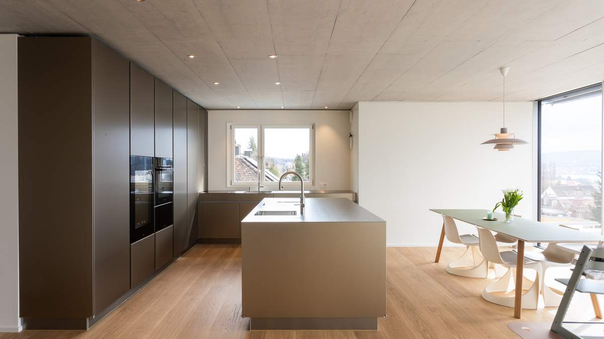 Kitchen for design enthusiasts and connoisseurs