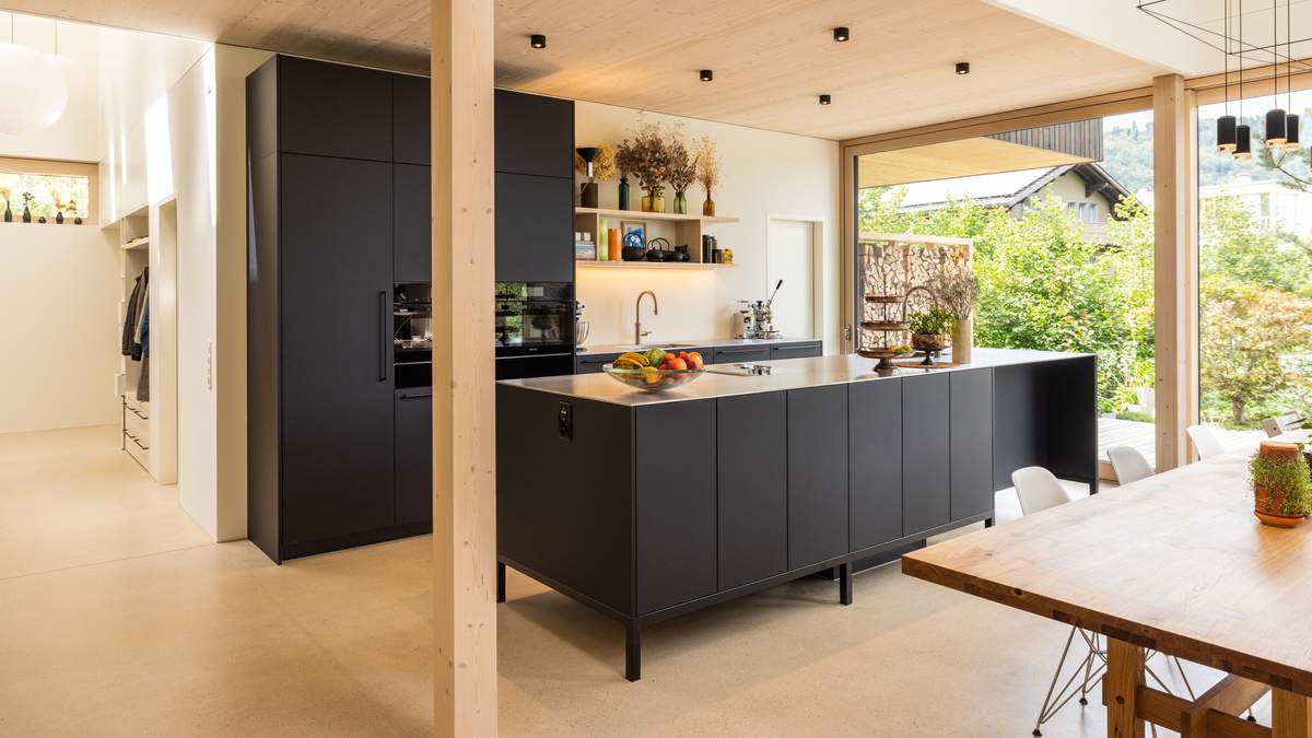 Timeless design as the centrepiece of the living area